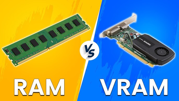 VRAM khác gì với RAM