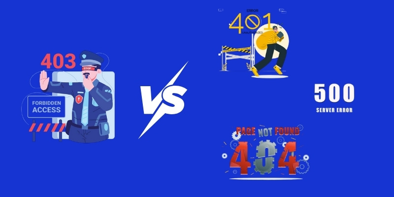 403 Forbidden vs other errors