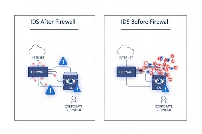 Các mô hình triển khai IDS trong mạng doanh nghiệp