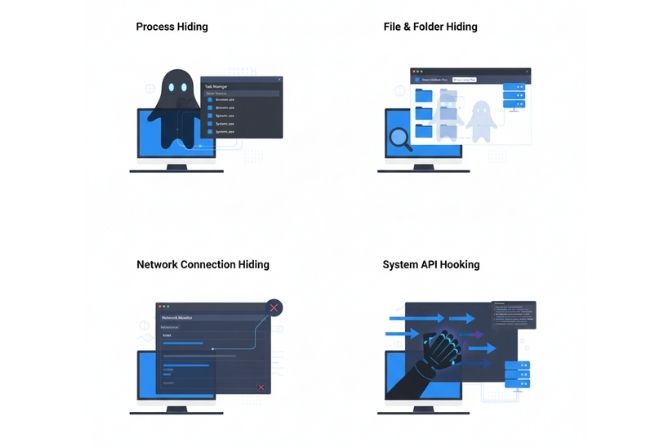 Cơ chế hoạt động chính của Rootkit