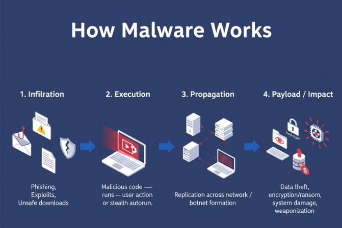Cơ chế hoạt động của Malware
