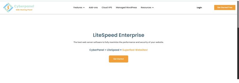 Cyberpanel Litespeed