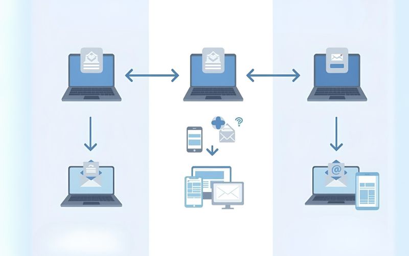 Điểm khác biệt giữa POP3, IMAP và SMTP