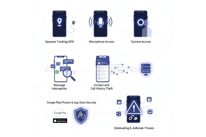 Hiểu rõ về spyware trên điện thoại Android & iOS