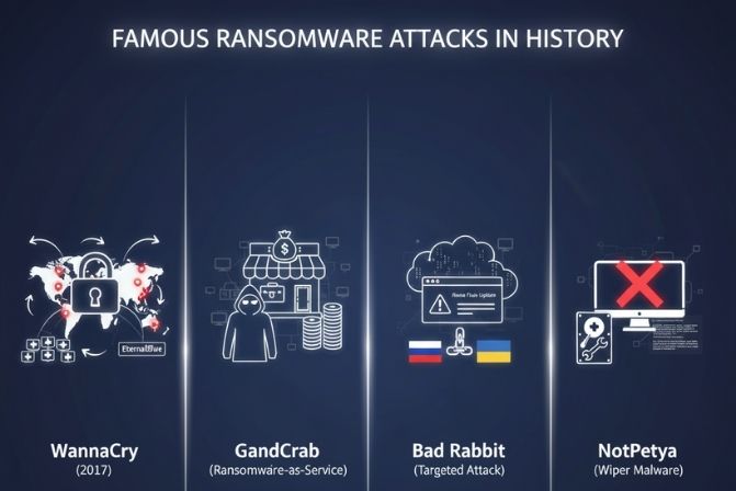 Một số vụ tấn công Ransomware