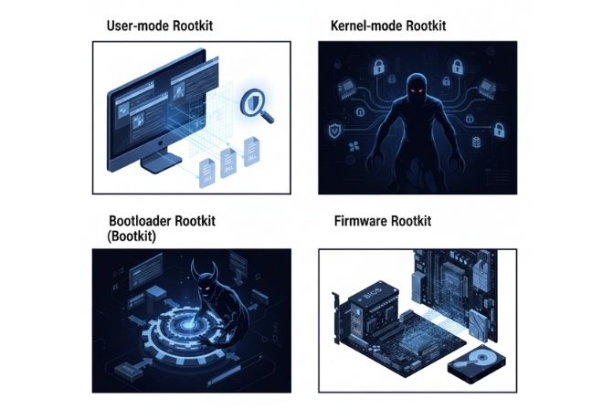 Phân loại Rootkit phổ biến