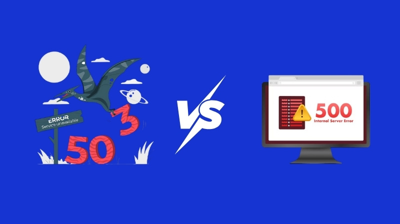 Service Unavailable vs 500 Internal Server Error