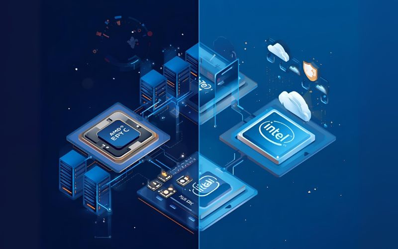 So sánh AMD EPYC với Intel Xeon