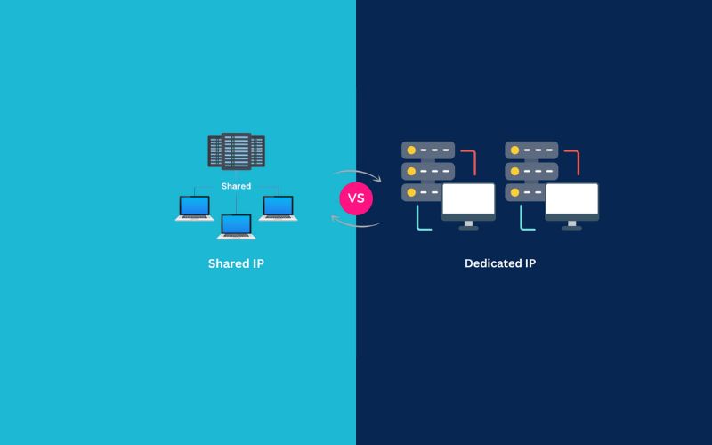 So sánh Dedicated IP vs Shared IP