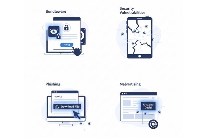 Spyware xâm nhập vào thiết bị