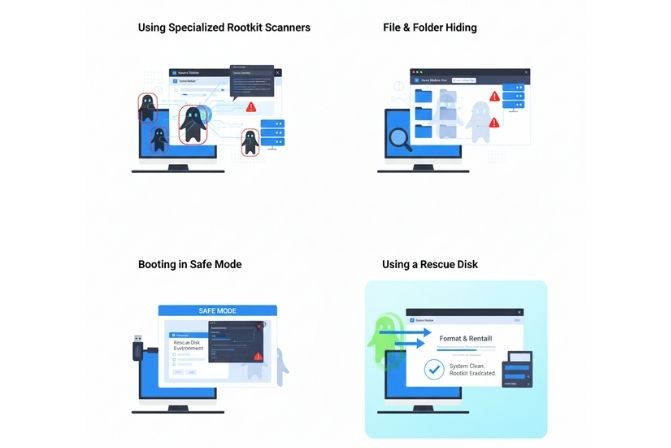 Sử dụng các công cụ quét Rootkit chuyên dụng