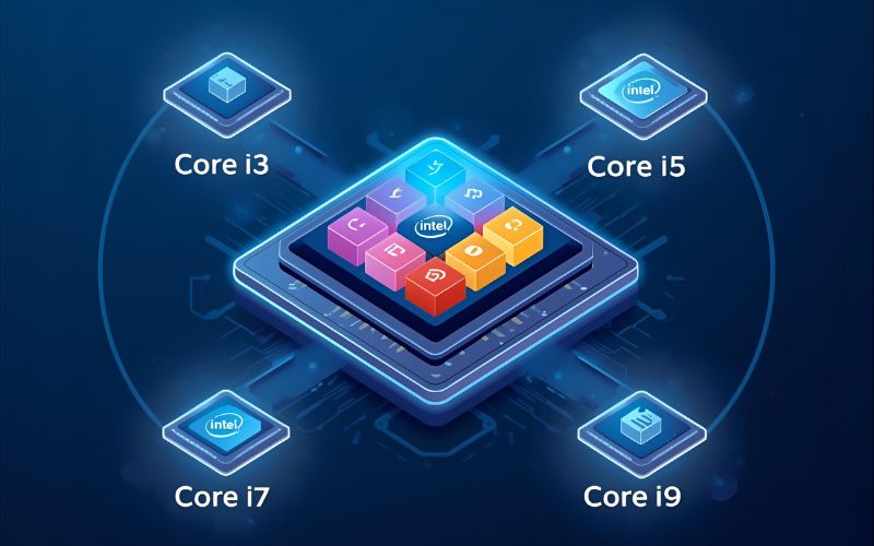 Sự khác biệt giữa các loại core của Intel