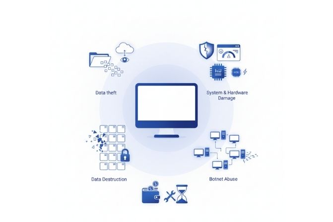 Tác hại của virus máy tính