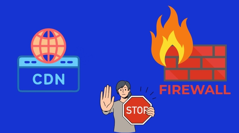 Tạm dừng CDN và kiểm tra Firewall
