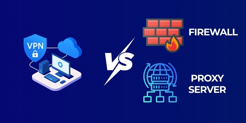 VPN Server vs FireWall Proxy Server