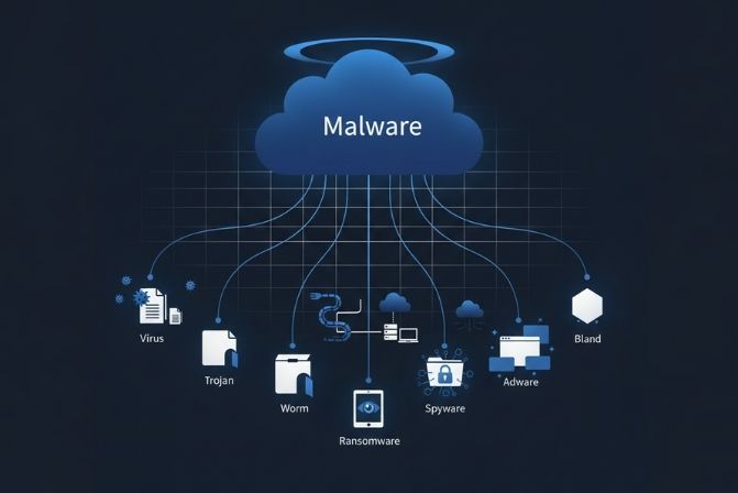 Virus, Malware, Trojan and others