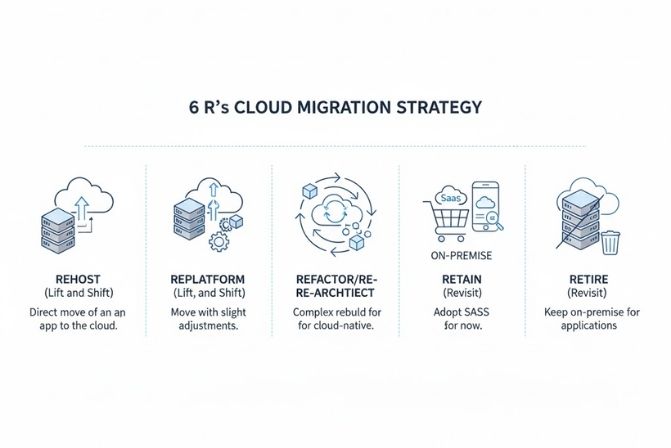 6 R's Cloud Migration