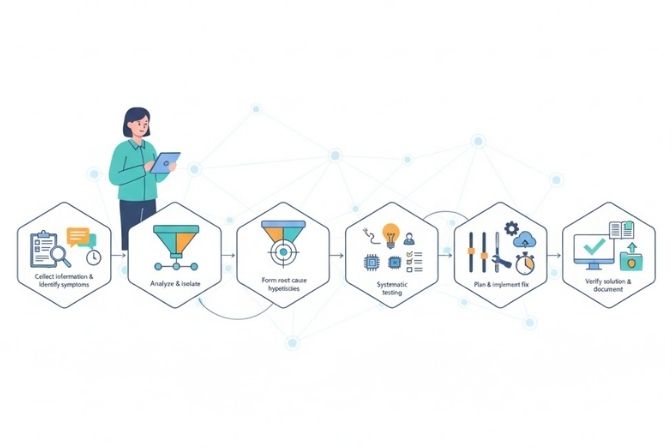 6 bước xử lý sự cố