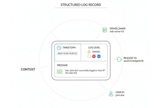 Các thành phần cốt lõi của một bản ghi Log