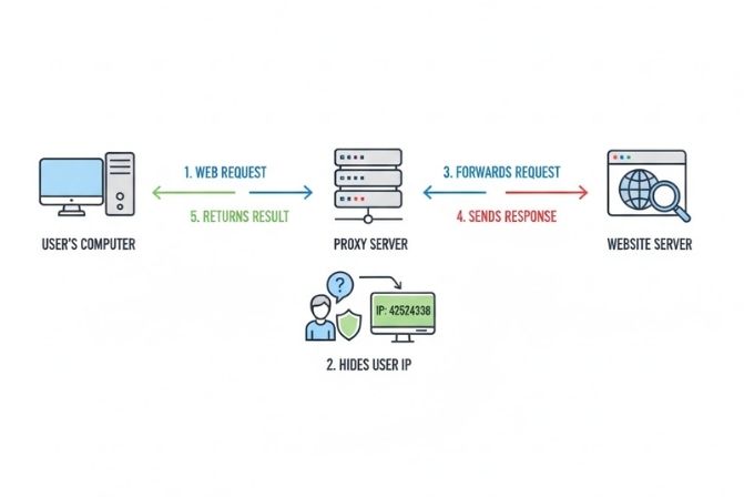 Cơ chế Proxy Server