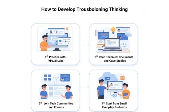 Develop Troubleshooting thinking