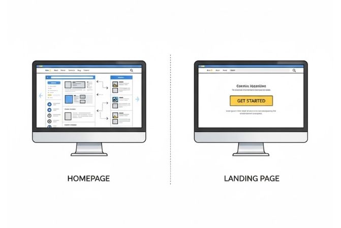 Homepage và Landing Page
