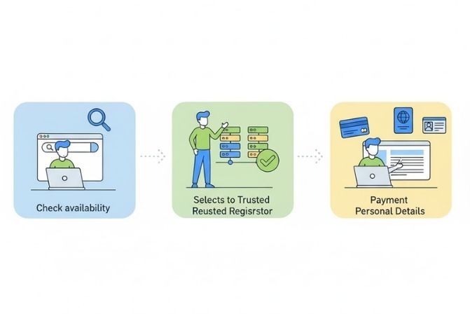 Hướng dẫn đăng ký tên miền