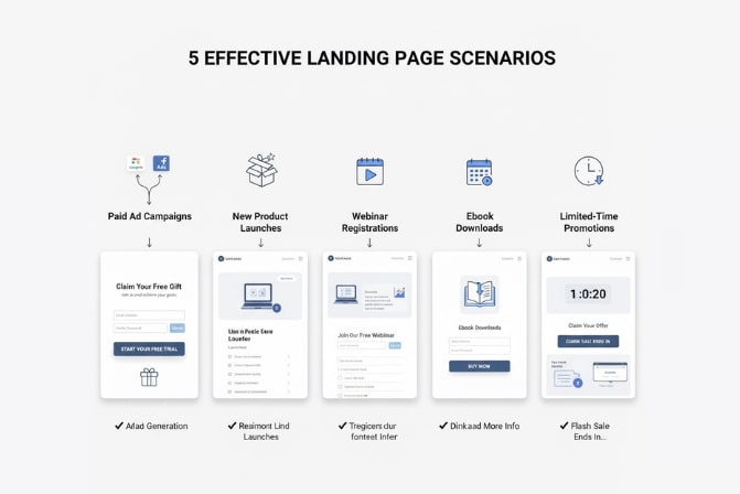 Khi nào sử dụng Landing Page