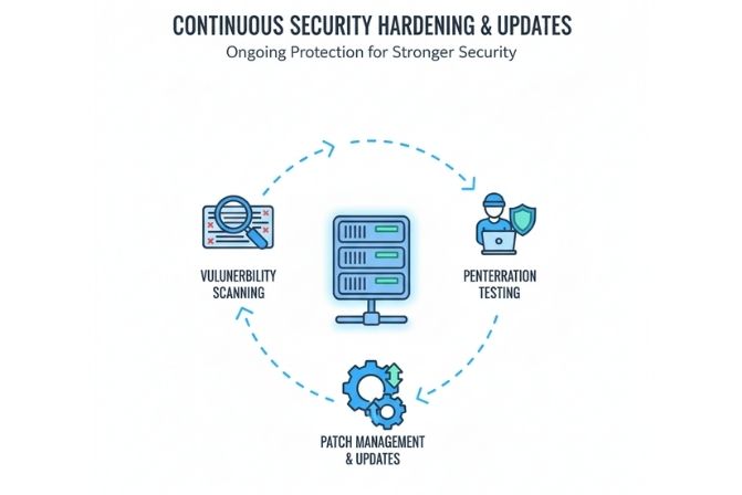 Kiểm tra, đánh giá và cập nhật bảo mật hệ thống
