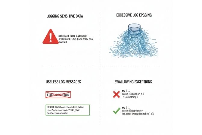 Lưu ý và tránh các lỗi phổ biến khi ghi Log