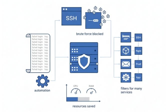 Lý do nên sử dụng Fail2ban trong bảo mật máy chủ