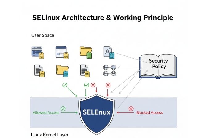 Nguyên lý hoạt động của SELinux