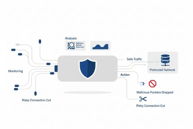 Nguyên lý hoạt động của hệ thống IPS