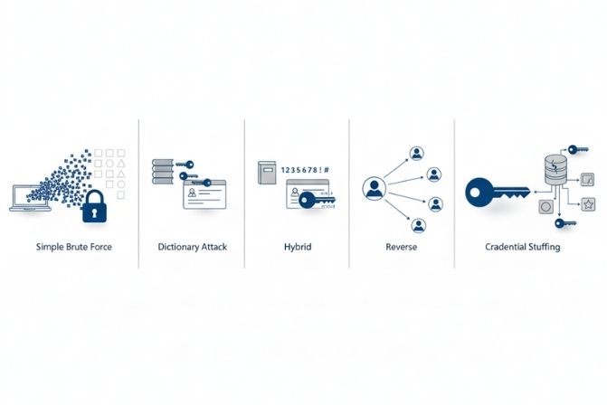 Những hình thức tấn công Brute Force phổ biến