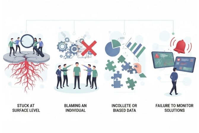 Những sai lầm phổ biến RCA