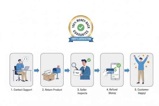 Quy trình cam kết hoàn tiền