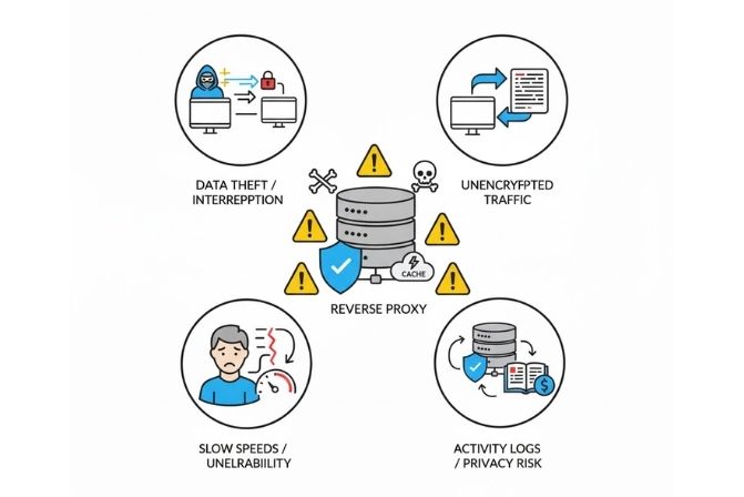 Rủi ro Proxy Server
