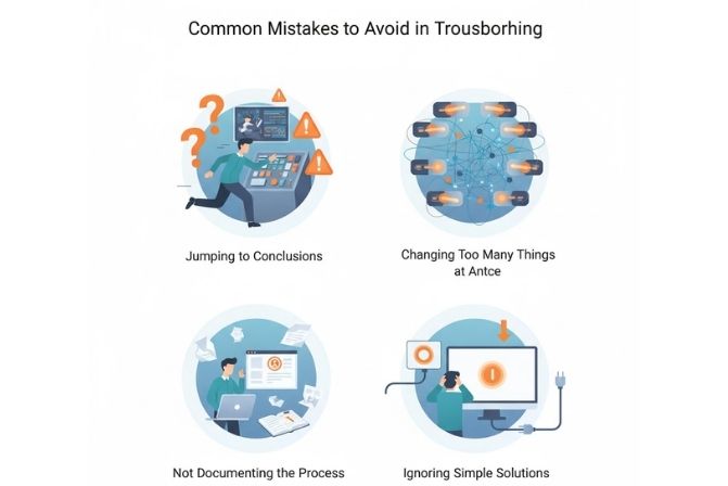 Sai lầm khi Troubleshooting
