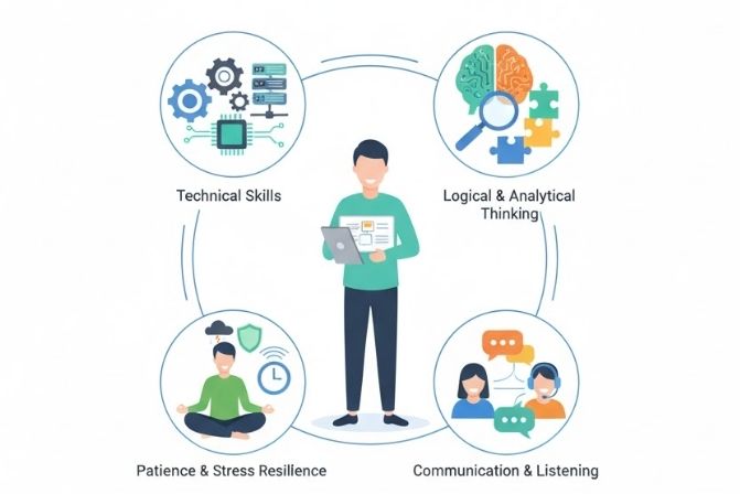 Skills of Troubleshooter