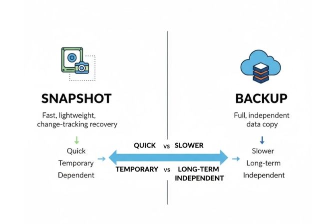 Snapshot vs Backup