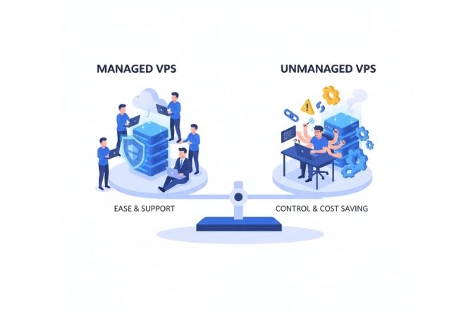 So sánh Managed VPS và VPS tự quản lý