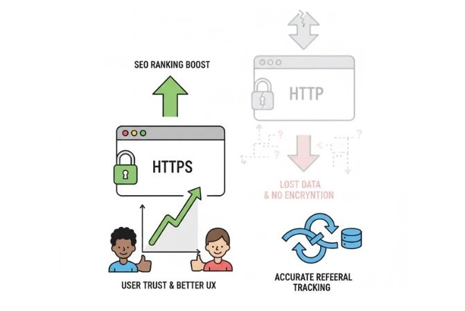 Tác động của HTTP_HTTPS đến thứ hạng SEO