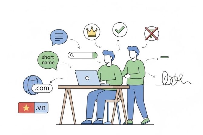 Tiêu chí chọn tên miền