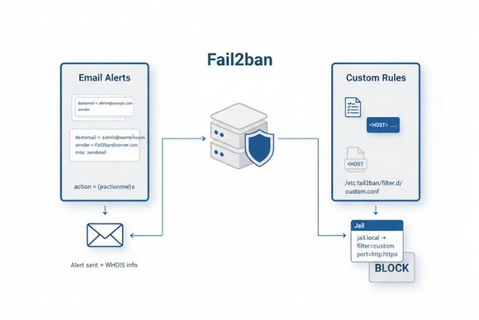 Tính năng nâng cao Fail2ban