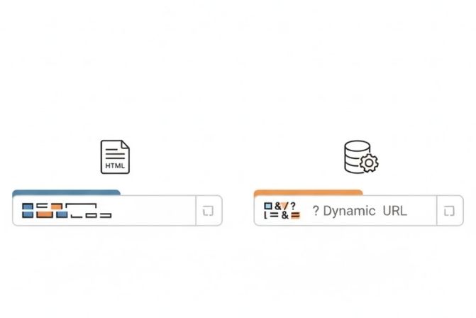 URL tĩnh và URL động