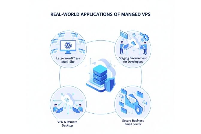 Ứng dụng thực tế của Managed VPS