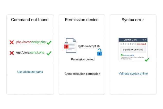 Xử lý lỗi Cron Job