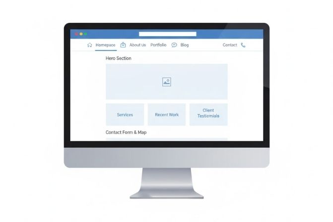 Cấu trúc Corporate Website