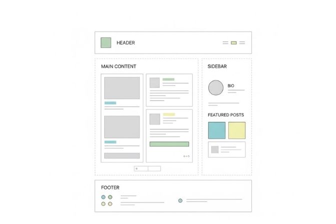 Cấu trúc cơ bản của một Blog