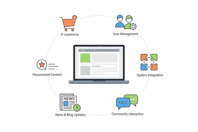 Doanh nghiệp nào Website động